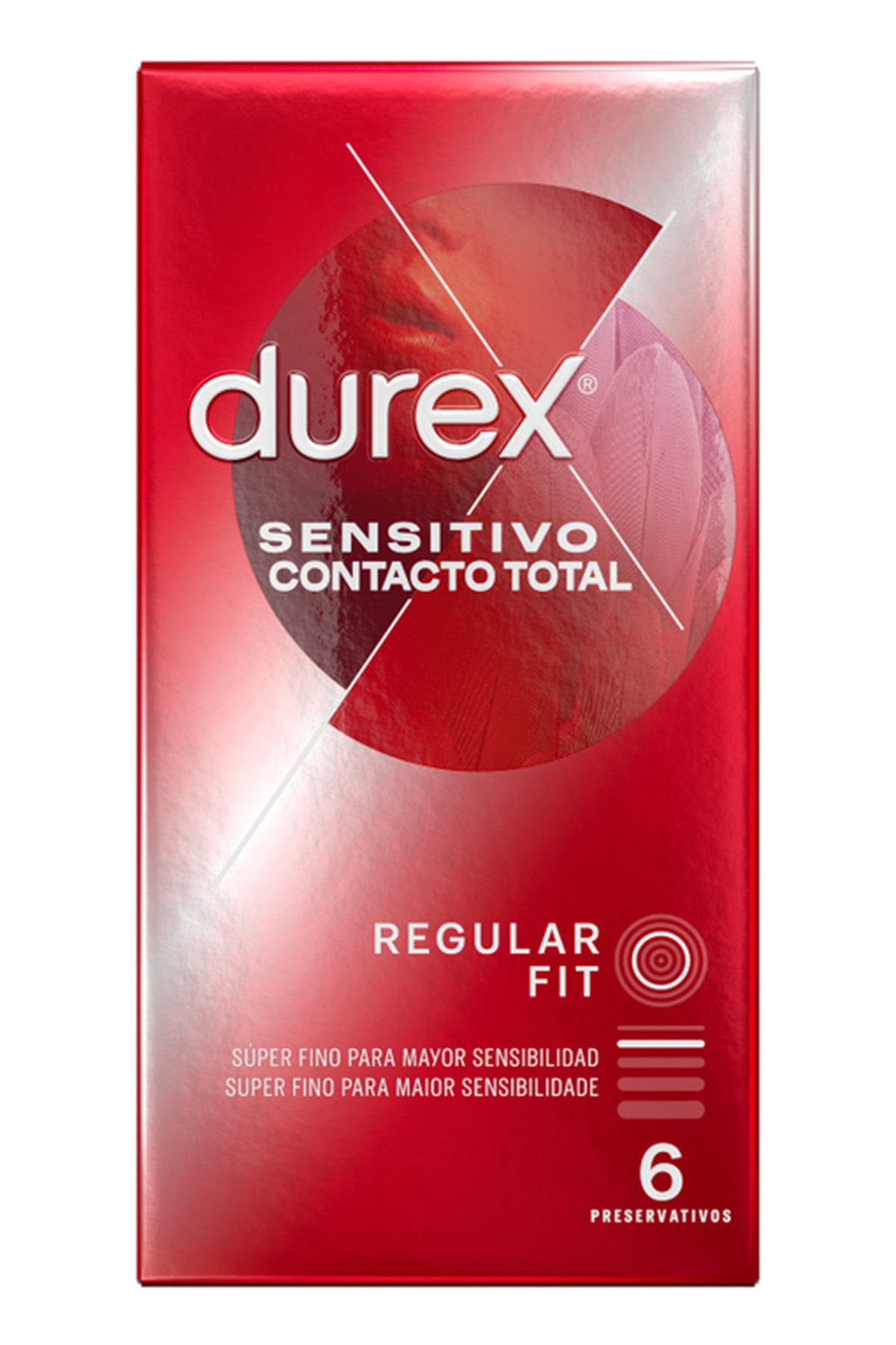 DUREX - SENSITIVO CONTACTO TOTAL 6 UDS