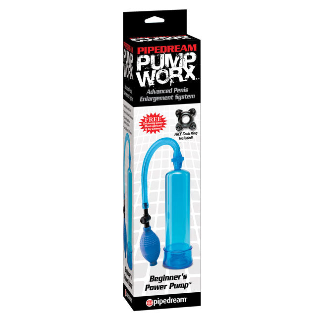 PUMP WORX - BEGINNERS POWER PUMP CLEAR - BLUE