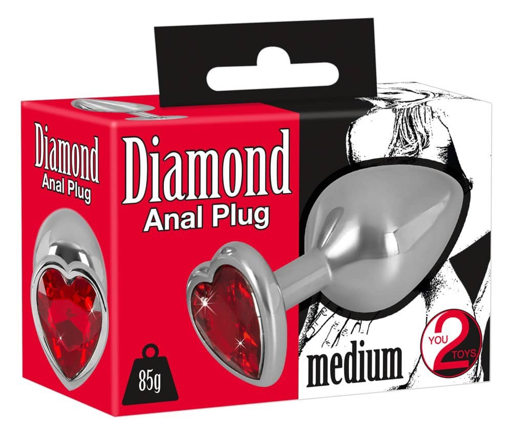 YOU2TOYS - DIAMOND BUTT PLUG MEDIUM