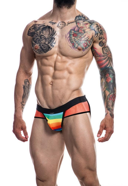 CUT4MEN - C4M-MIXED JOCKSTRAP-RAINBOW-M