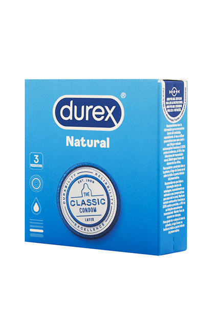 DUREX - NATURAL 3 UDS CLASSIC