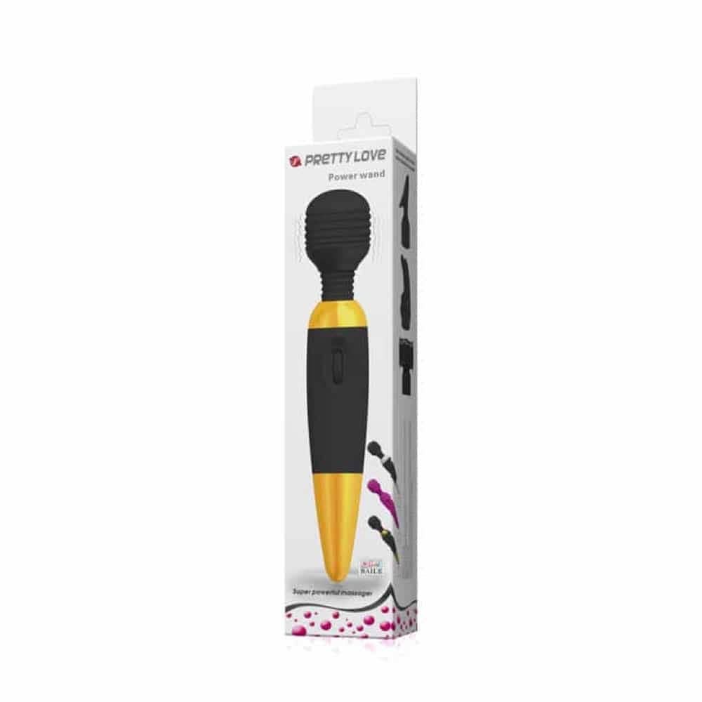 PRETTY LOVE - PRETTY LOVE POWER WAND BLACK/GOLD