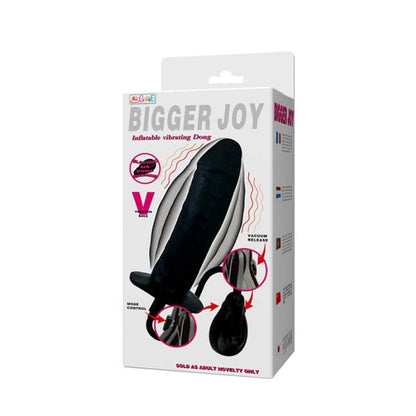 DEBRA - BIGGER JOY INFLATABLE PENIS BLACK 3