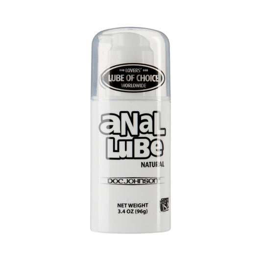 DOC JOHNSON - ANAL LUBE NATURAL 3.4OZ MEGA PUMP
