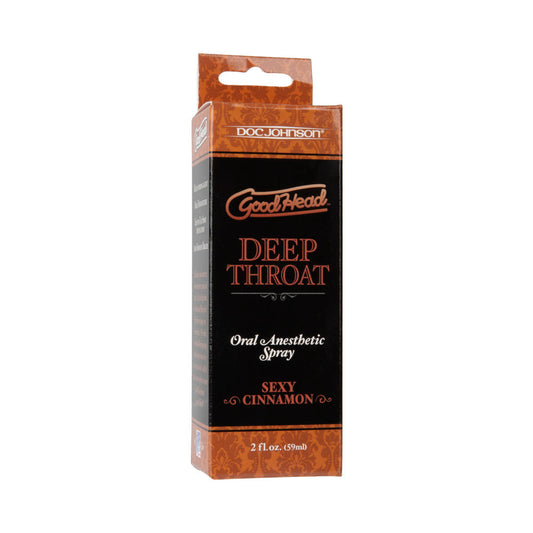 DOC JOHNSON - GOODHEAD - DEEP THROAT SPRAY - SEXY CINNAMON