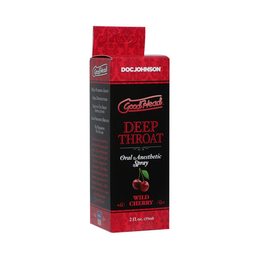 DOC JOHNSON - GOODHEAD - DEEP THROAT SPRAY - WILD CHERRY