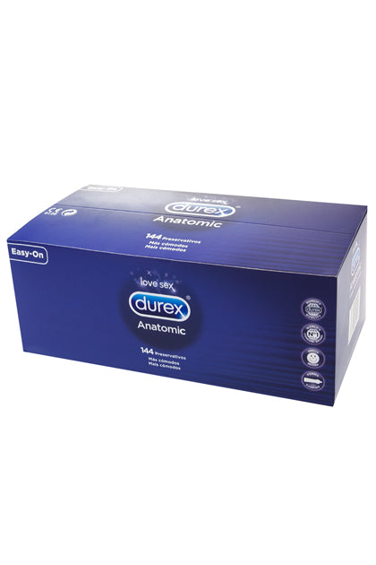 DUREX - ANATOMIQUE BOÎTE DE 144 UNITÉS