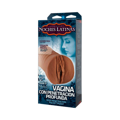 DOC JOHNSON - NOCHES LATINAS UR3 VAGINA ARTIFICIAL DE BOLSILLO PENETRACIÓN PROFUNDA