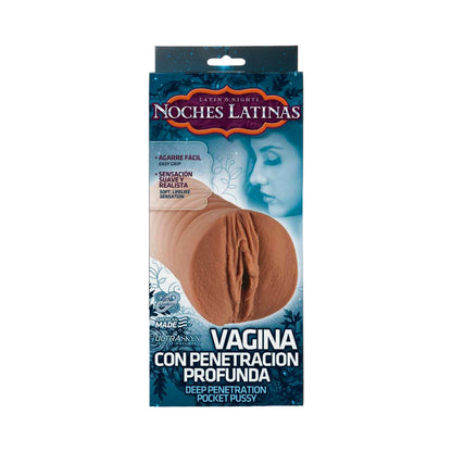 DOC JOHNSON - NOCHES LATINAS UR3 VAGINA ARTIFICIAL DE BOLSILLO PENETRACIÓN PROFUNDA