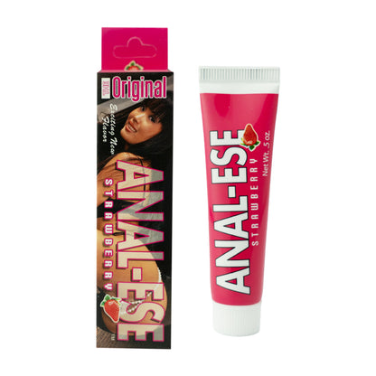 NASSTOYS - ANAL-ESE STRAWBERRY DESENSITIZING CREAM 0.5 OZ.