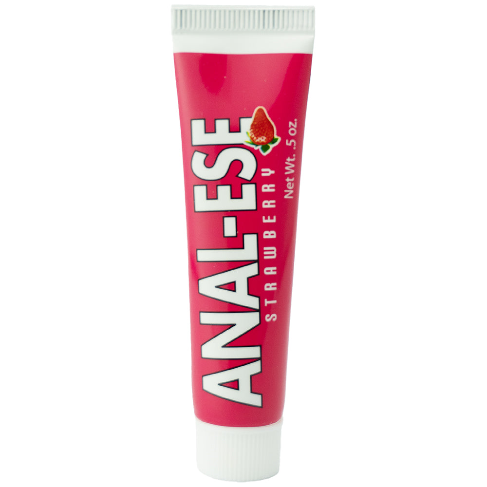 NASSTOYS - ANAL-ESE STRAWBERRY DESENSITIZING CREAM 0.5 OZ.