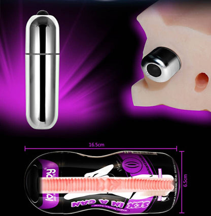 LOVETOY - SEX IN A CAN-VIBRATING VAGINA TUNNEL 2