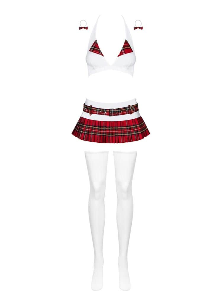 OBSESSIVE - SCHOOLY 5 PCS COSTUME L/XL