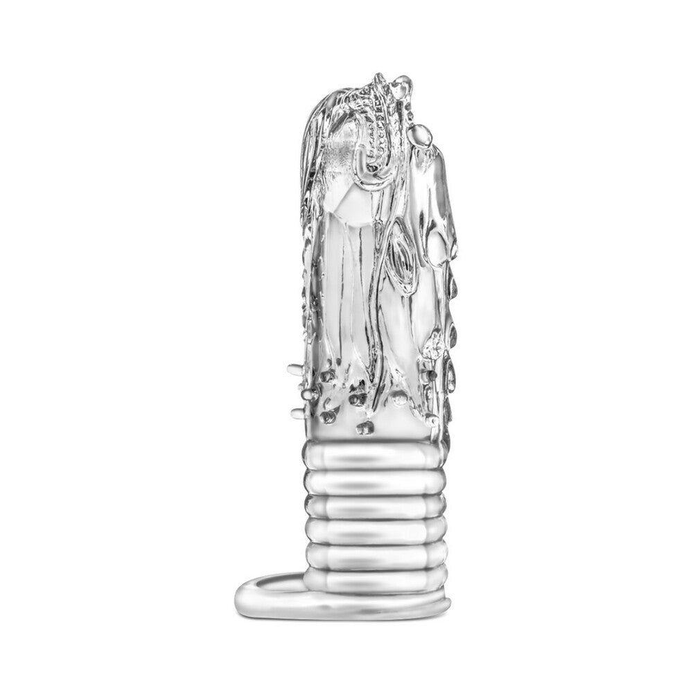 BLUSH - PERFORMANCE ENTER THE DRAGON FANTASY PLEASURE SLEEVE WITH BALL STRAP CLEAR
