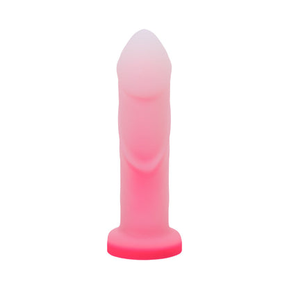 TANTUS - CUSH O2 DUAL DENSITY DILDO ROSE QUARTZ (BAG)