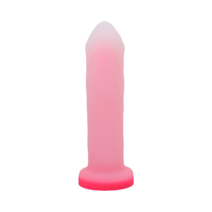 TANTUS - CUSH O2 DUAL DENSITY DILDO ROSE QUARTZ (BAG)