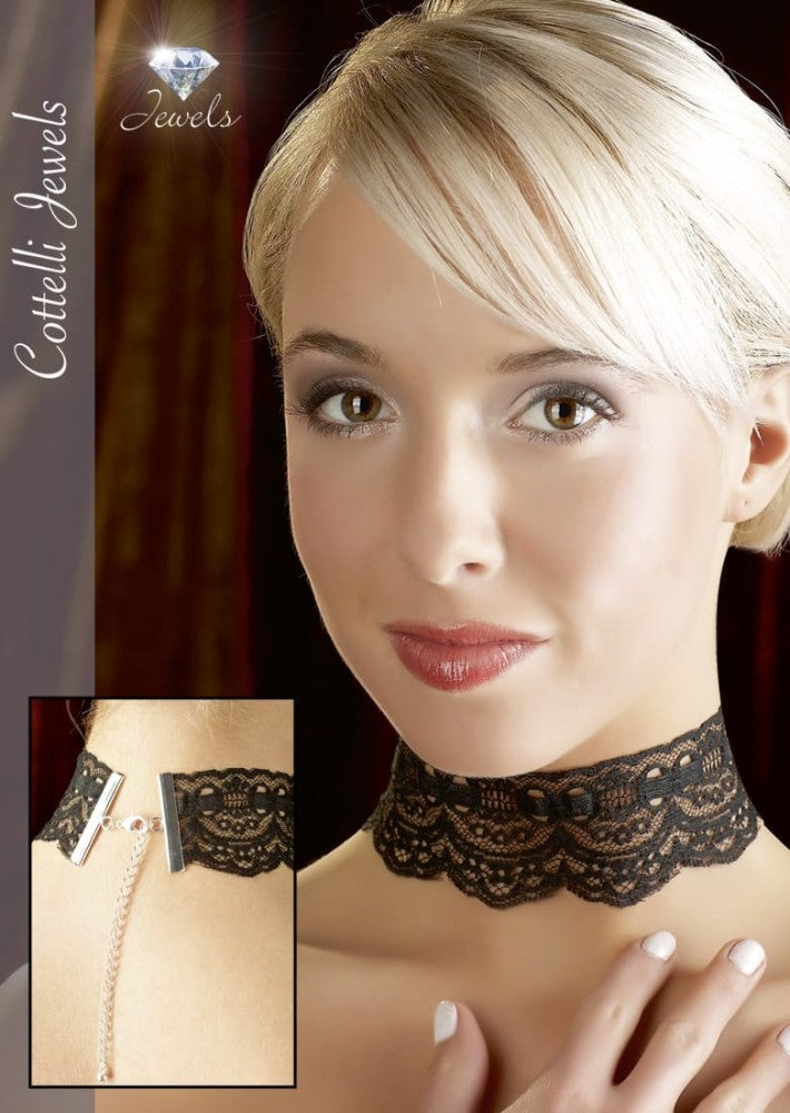 ORION - COTTELLI COLLECTION - LACE NECKLACE