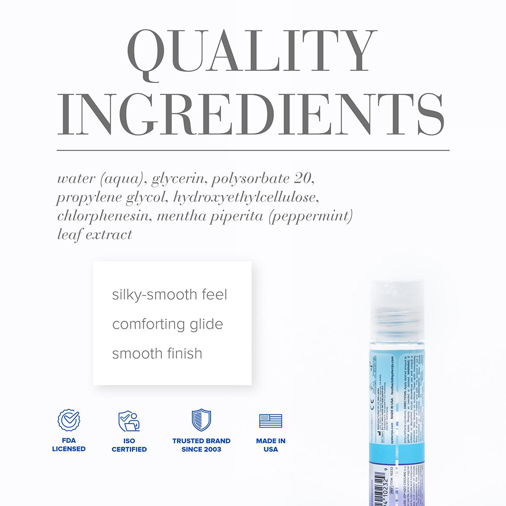 SYSTEM JO - JO H2O COOLING WATER-BASED LUBRICANT 1OZ.