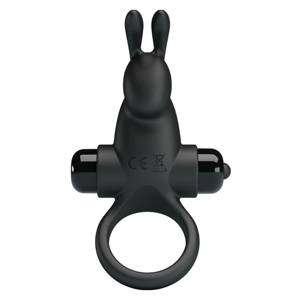 PRETTY LOVE - PRETTY LOVE VIBRANT PENIS RING 1 BLACK