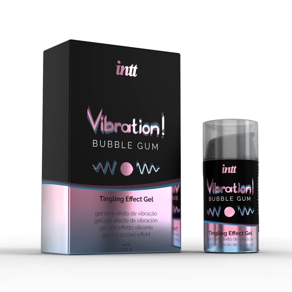 INTT - VIBRATION BUBBLE GUM AIRLESS BOTTLE 15ML + BOX