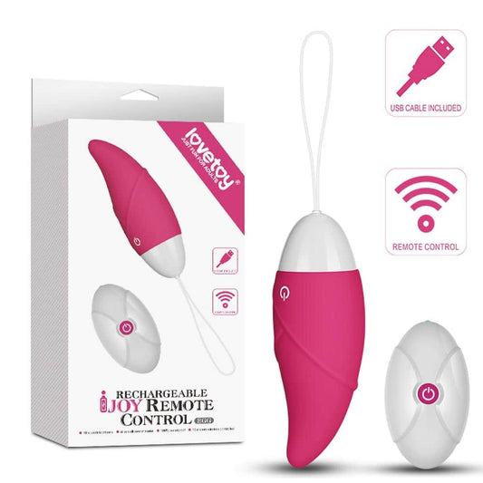 LOVETOY - IJOY WIRELESS REMOTE CONTROL RECHARGEABLE EGG PINK 3