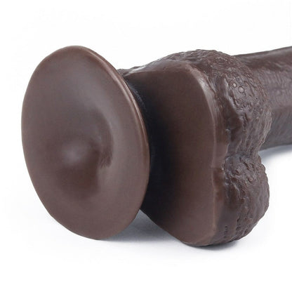 LOVETOY - 7'' SLIDING SKIN DUAL LAYER DONG BLACK