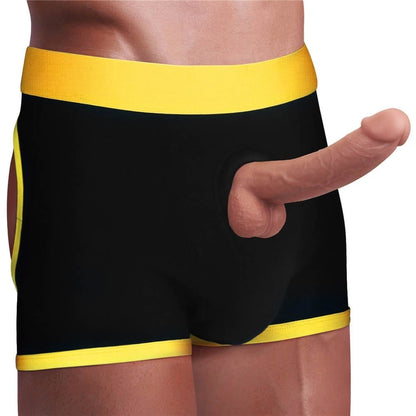 LOVETOY - HORNY STRAPON SHORTS XS/S (28 - 32 INCH WAIST)
