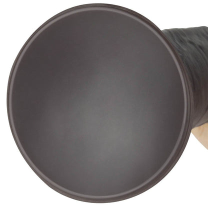 LOVETOY - 10'' DUAL LAYERED SILICONE ROTATOR BROWN