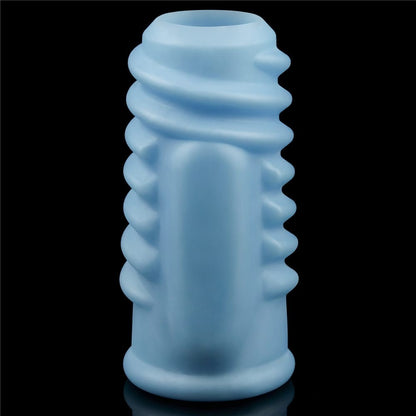 LOVETOY - VIBRATING SPIRAL KNIGHTS RING BLUE