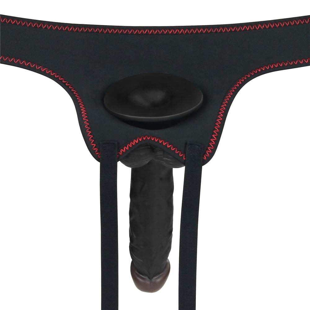 LOVETOY - EASY STRAPON SET 7.5" BLACK