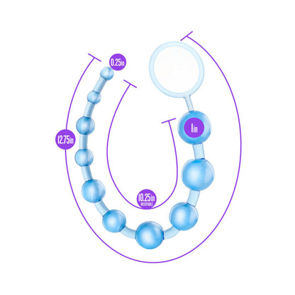 B YOURS BASIC BEADS 12.75 IN. BLUE