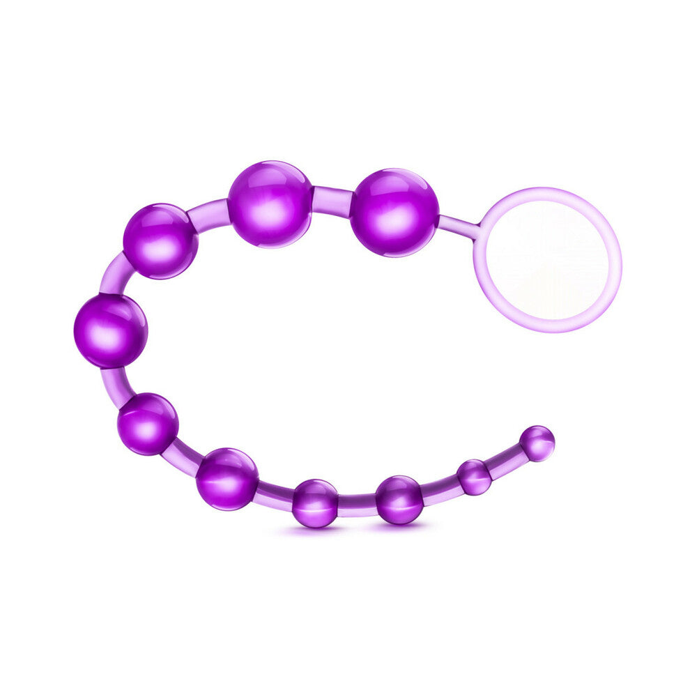 B YOURS BASIC BEADS 12.75 IN. PURPLE