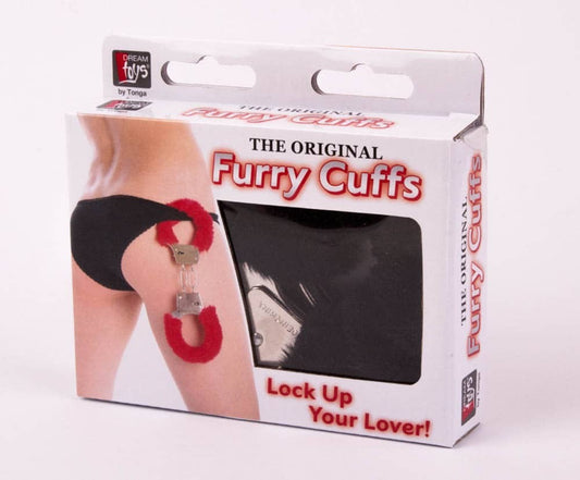 NMC - METAL HANDCUFF WITH PLUSH BLACK