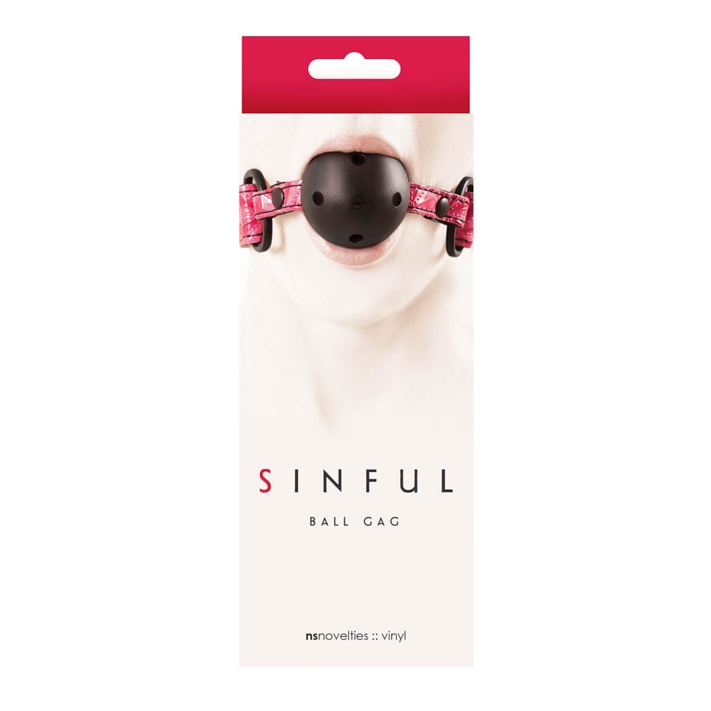 NS TOYS - SINFUL BALL GAG PINK