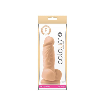 NS TOYS - COLOURS PLEASURES 4 INCH DILDO WHITE