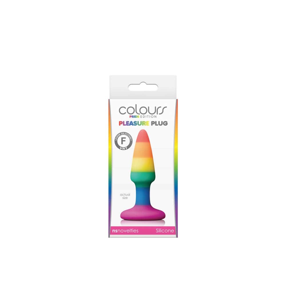 NS TOYS - COLOURS - PRIDE EDITION - PLEASURE PLUG - MINI -RAINBOW_B15O25_2