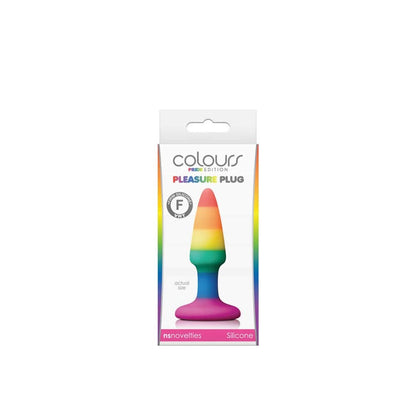 NS TOYS - COLOURS - PRIDE EDITION - PLEASURE PLUG - MINI -RAINBOW_B15O25_2