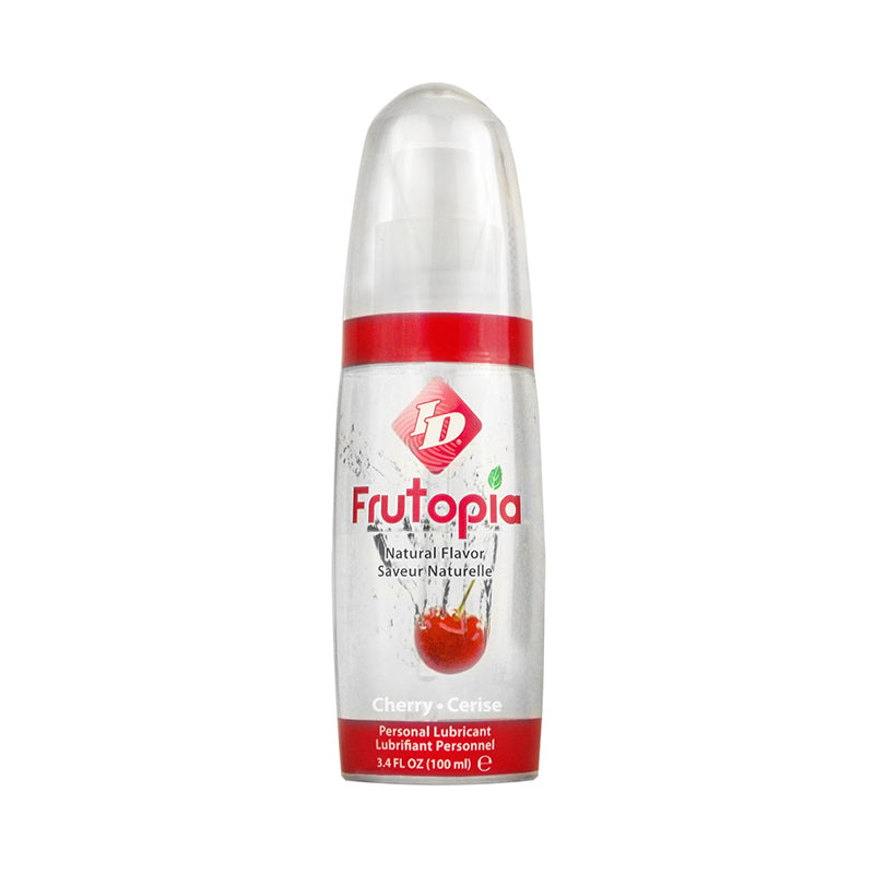 ID LUBRICANTS - ID FRUTOPIA CHERRY FLAVORED LUBRICANT 3.4 FL OZ