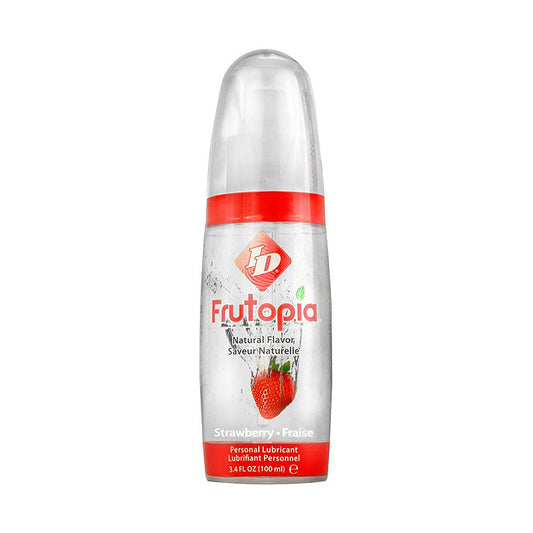 ID LUBRICANTS - ID FRUTOPIA STRAWBERRY FLAVORED LUBRICANT 3.4 FL OZ