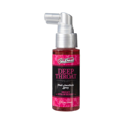 DOC JOHNSON - GOODHEAD - SPRAY PARA GARGANTA PROFUNDA - FRESA DULCE