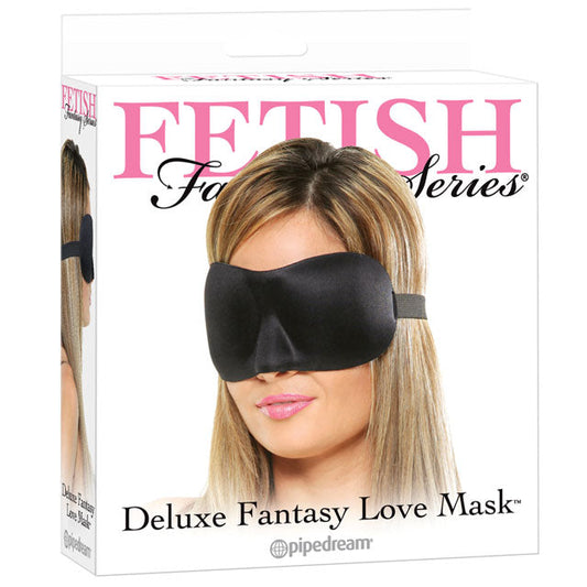 FETISH FANTASY SERIES DELUXE FANTASY LOVE MASK BLACK