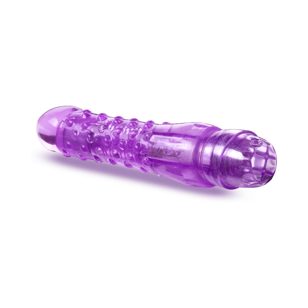 NATURALLY YOURS BUMP N'' GRIND TEXTURED SLIMLINE VIBRATOR PURPLE