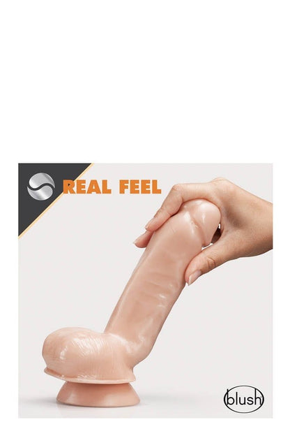 BLUSH - DR. SKIN 8.5INCH SELF LUBRICATING DILDO