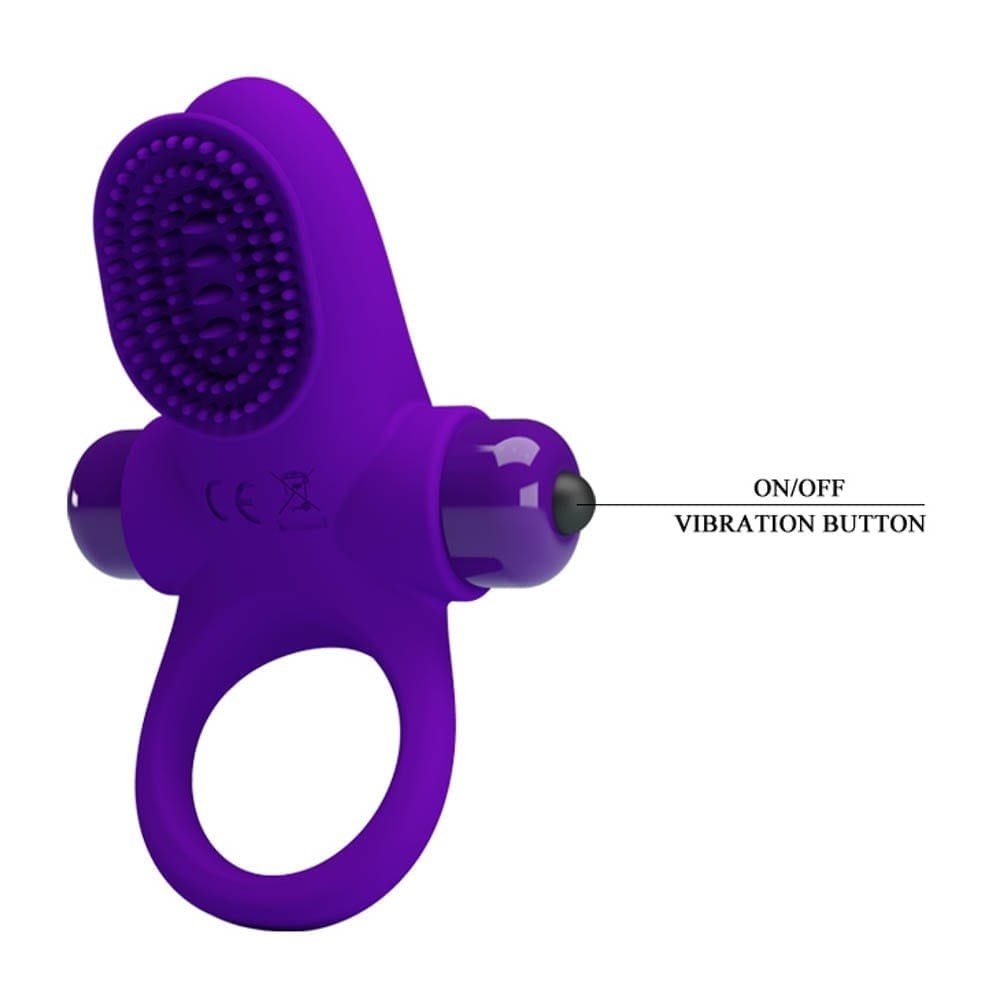 PRETTY LOVE - PRETTY LOVE VIBRANT PENIS RING 2 PURPLE