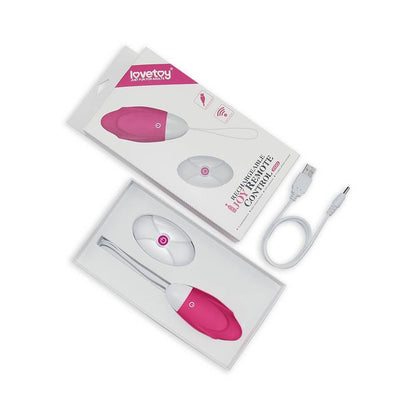LOVETOY - IJOY WIRELESS REMOTE CONTROL RECHARGEABLE EGG PINK 1