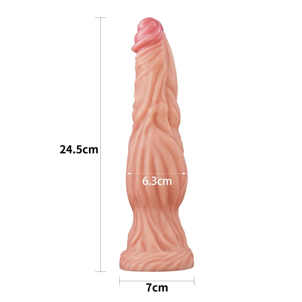 LOVETOY - 9.5" DUAL-LAYERED SILLICONE COCK_B15O50_3