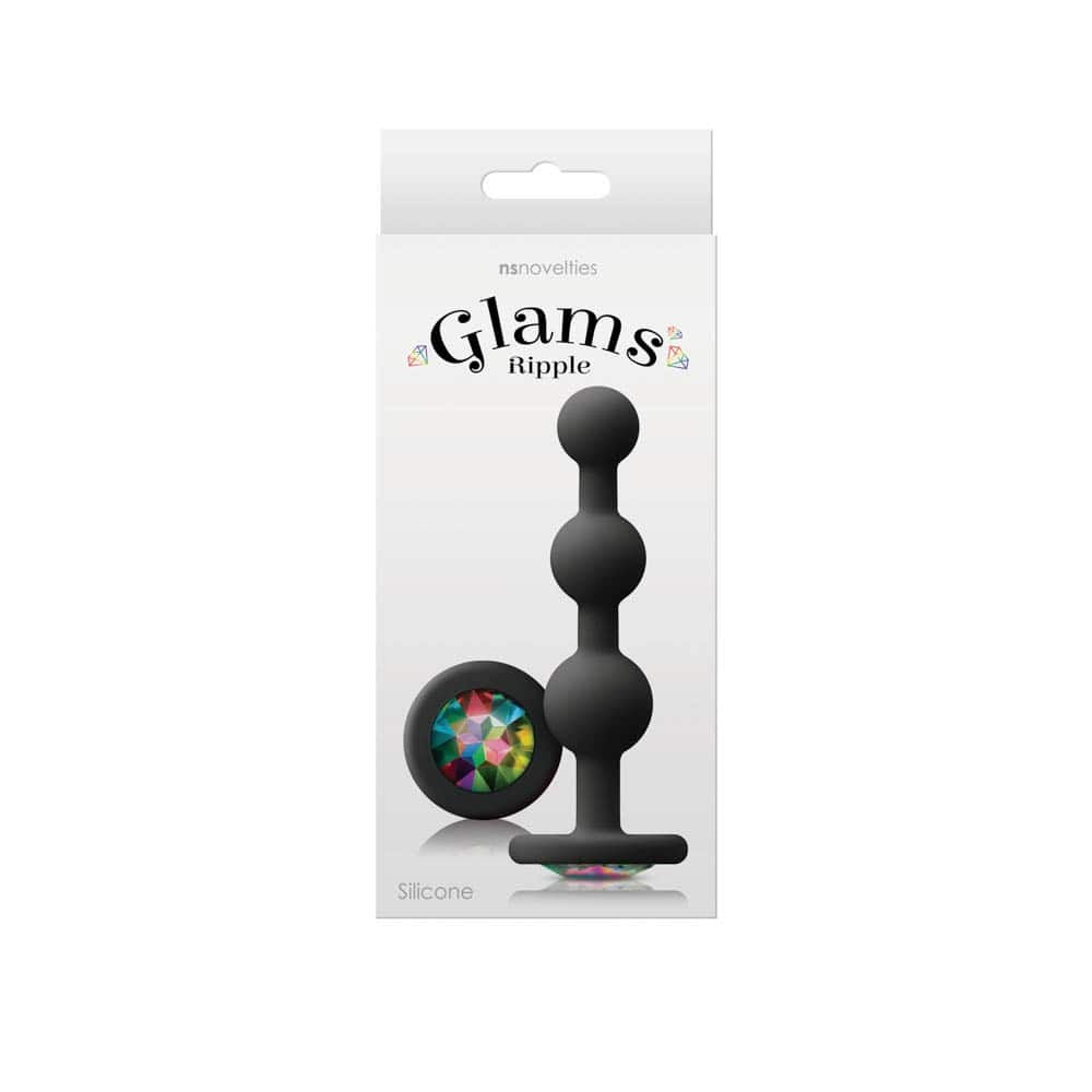 NS TOYS - GLAMS - RIPPLE   RAINBOW GEM - BLACK