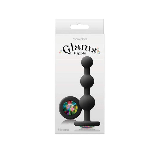 NS TOYS - GLAMS - RIPPLE   RAINBOW GEM - BLACK