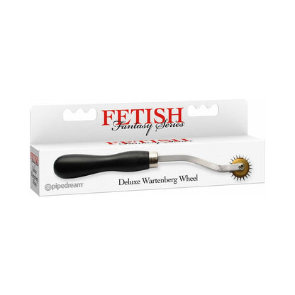PIPEDREAM - FETISH FANTASY SERIES DELUXE WARTENBERG WHEEL SILVER/BLACK