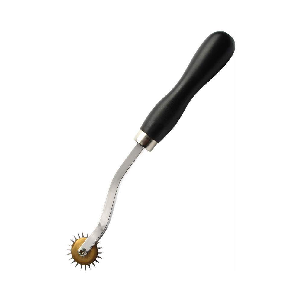 PIPEDREAM - FETISH FANTASY SERIES DELUXE WARTENBERG WHEEL SILVER/BLACK